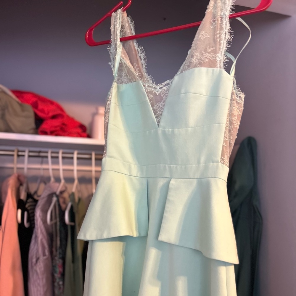 Women's CS mint green dress